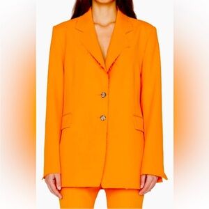 FRAME Oversize Raw Edge Blazer